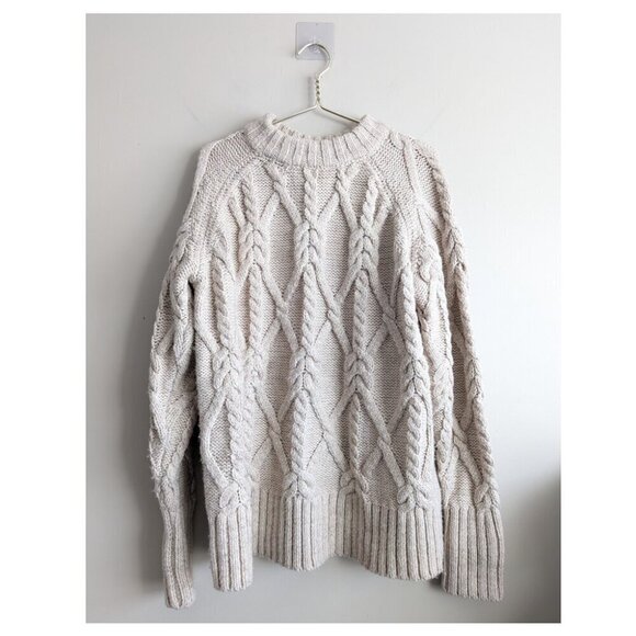 H&M Fisherman Core Cable Knit Sweater - Picture 2 of 10